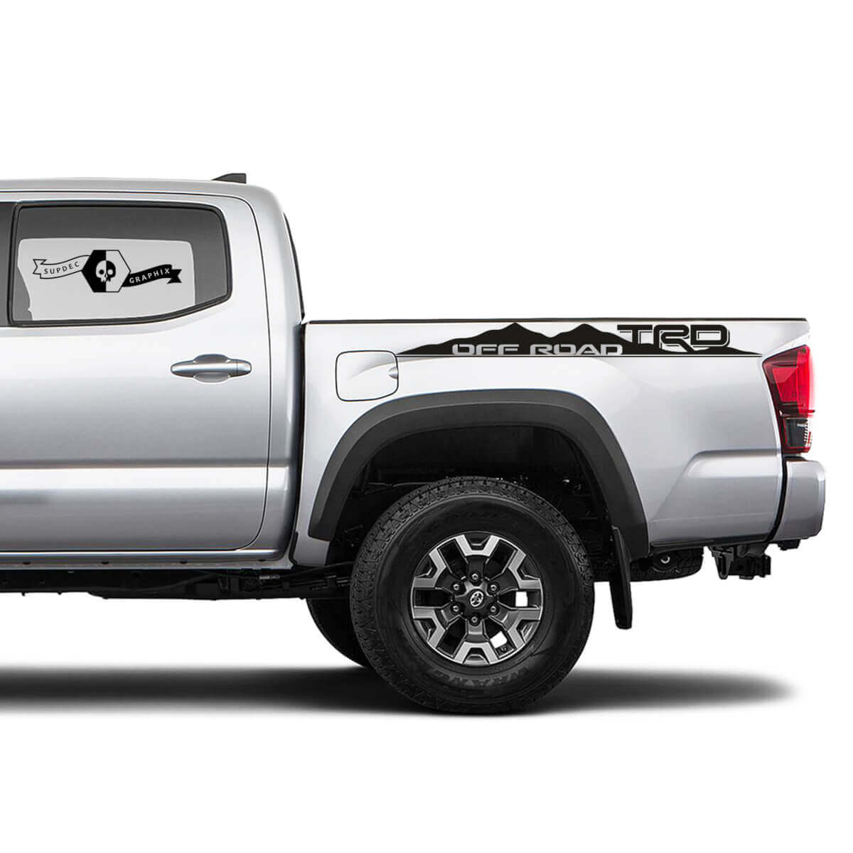 TRD Off-Road BedSide Side Vinyl Stickers Decal suitable for Toyota Tacoma Tundra all years

