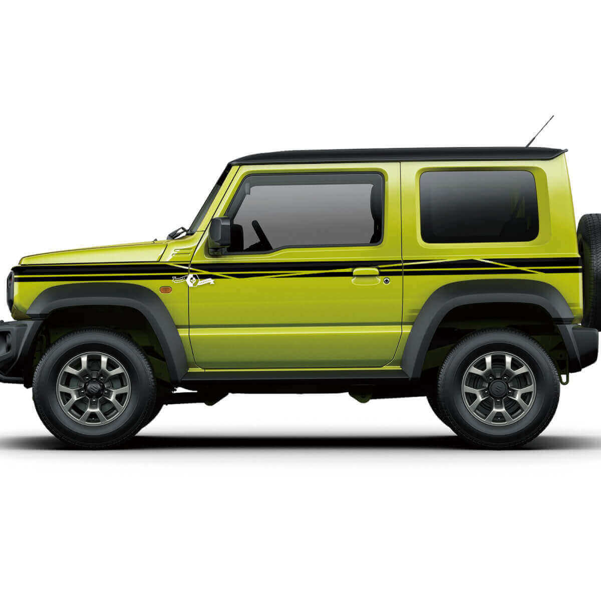 Side Graphics Stripes Doors Decal Sticker For Suzuki JIMNY