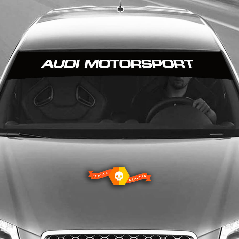 Vinyl Decals Graphic Stickers windshield Audi sunstrip Motorsport 2022
