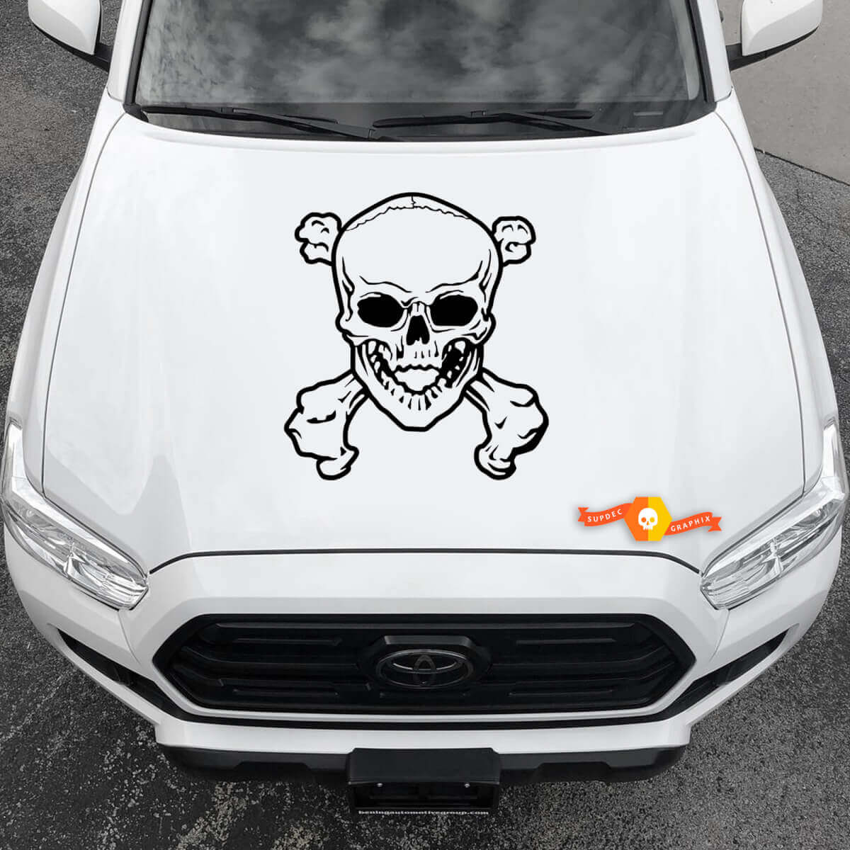 Vinyl Decals Graphic Stickers Bones Car hood New Triple Skull Triple SkullTriple Skull 2022
