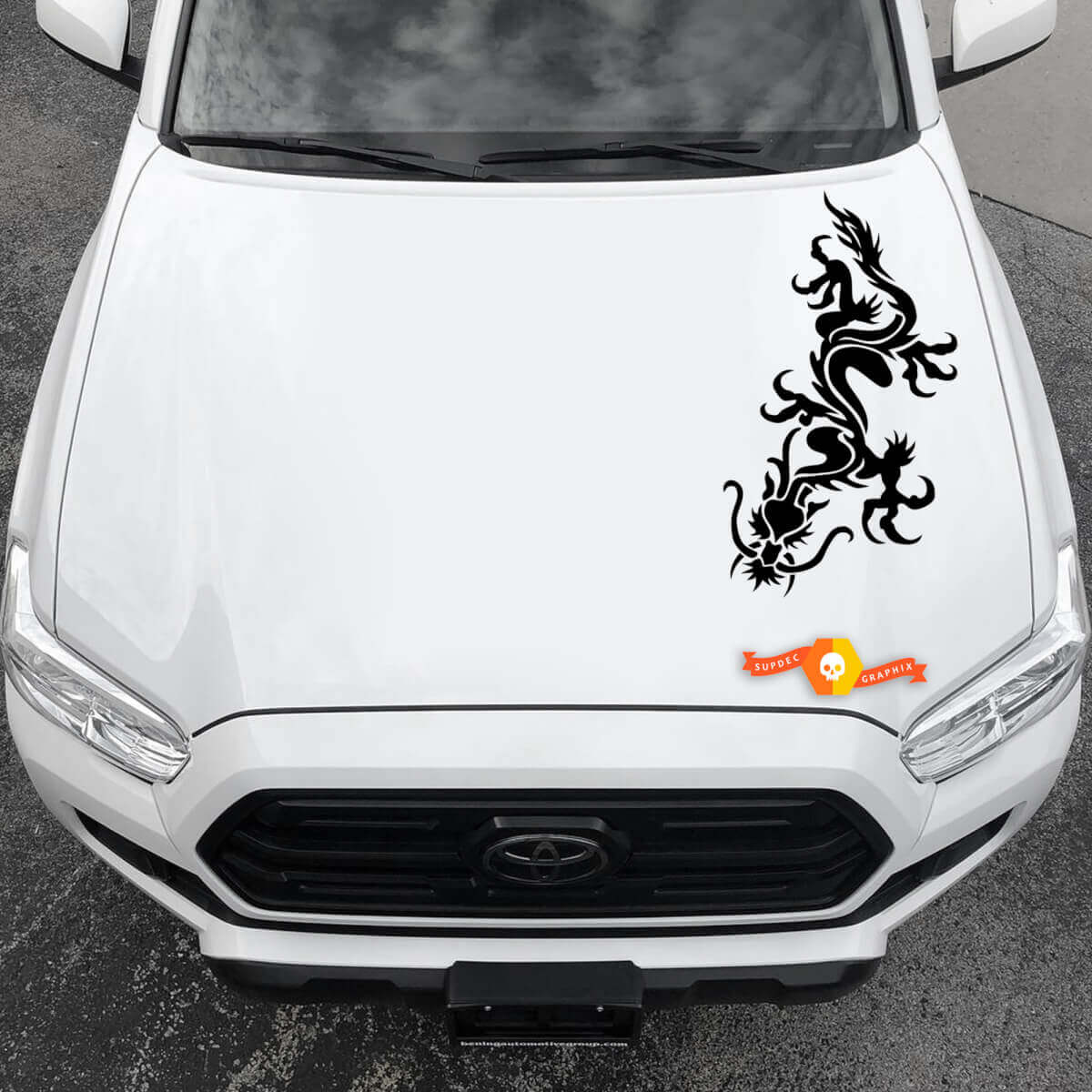 Vinyl Decals Graphic Stickers Car  hood New Dragons abstract 2022 - 1
