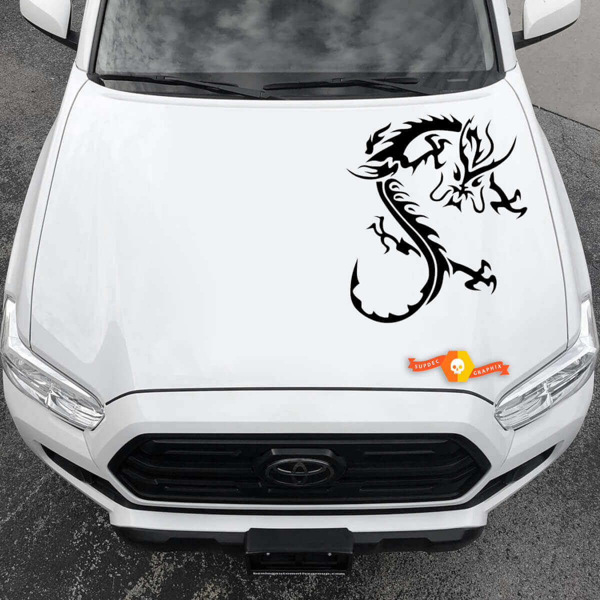Vinyl Decals Graphic Stickers Car hood New Dragons abstract 2022 - 2
