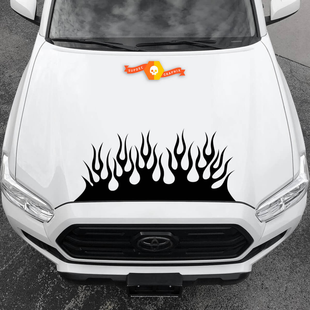 New Vinyl Decals Graphic Stickers Car hood flames abstract 2022 - 1
