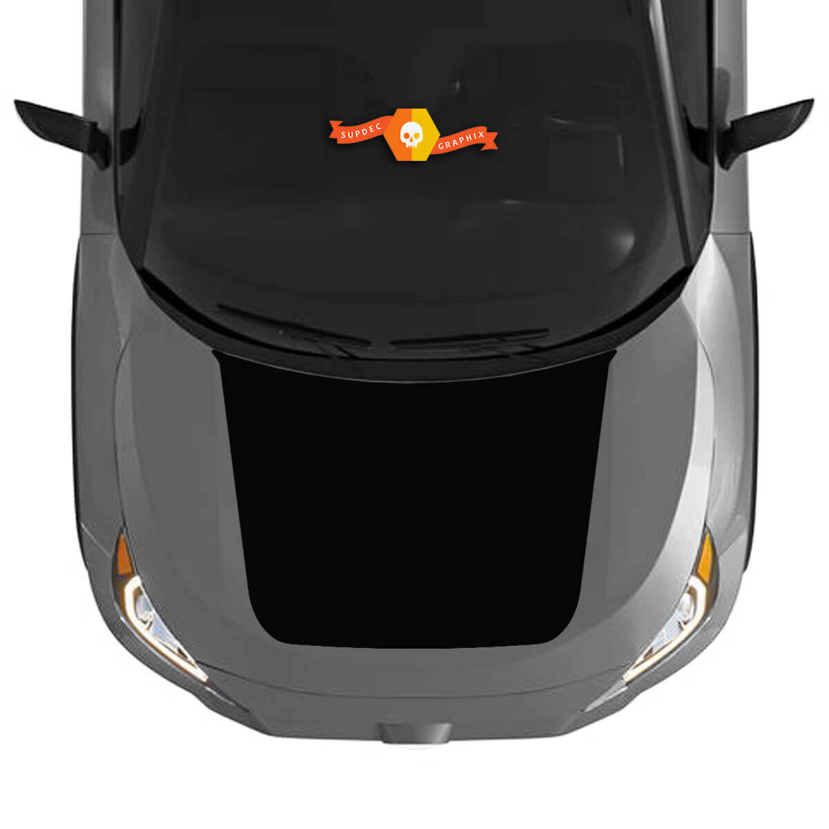 Hood RAV4 Solid Decal Sticker Graphic Kit for Toyota RAV4 2019 - 2022 vinyl decal sticker
