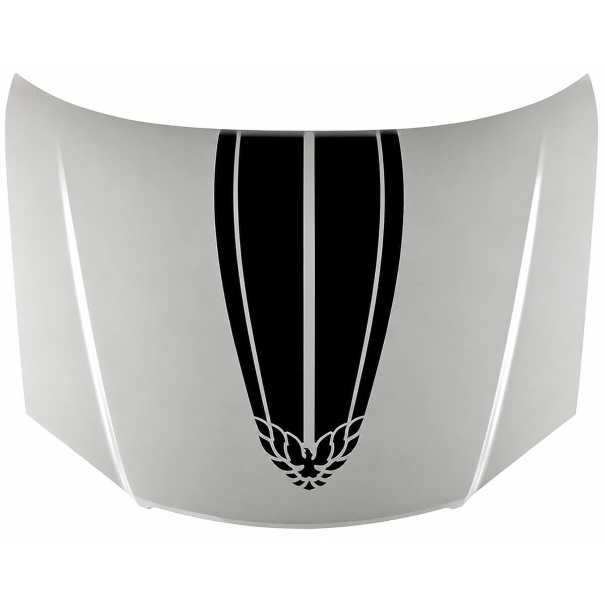 Firebird Stripe Trans Am Hood Bird Decal Graphic Pontiac Stickers Decals