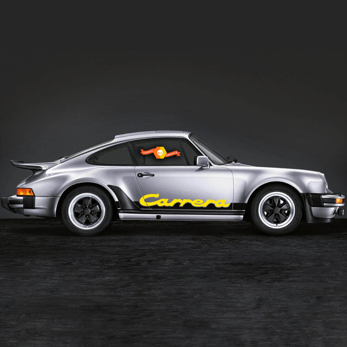 Porsche 911 Carrera Stripes Side Decal Sticker 2 colours
