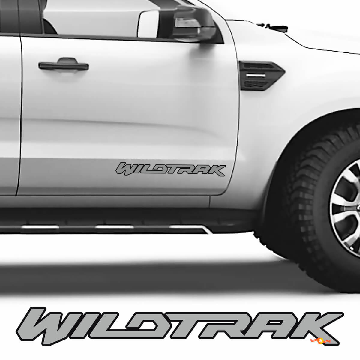 Side Doors Decals Stickers For Ford Ranger Wildtrak
