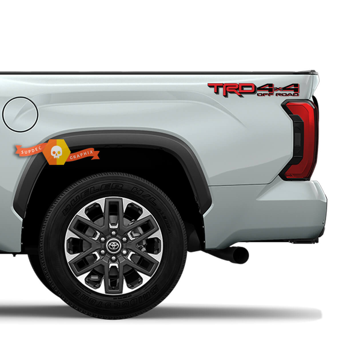 TRD 4x4 Off Road Side Vinyl Decals for Toyota Tacoma Tundra 