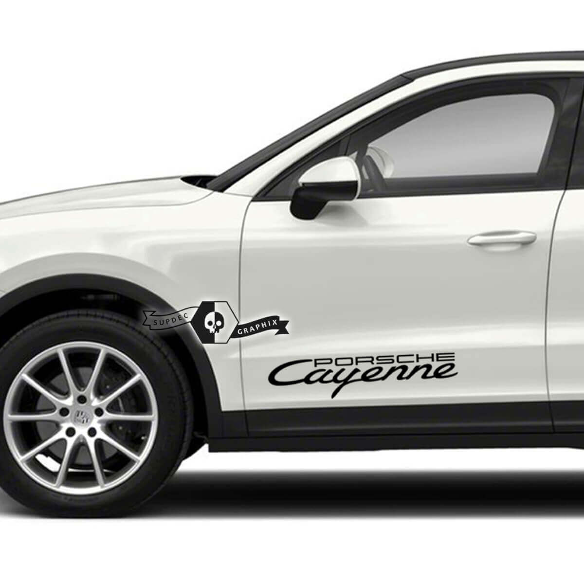 2 New Porsche 911 Porsche Carrera Side Line Stripes Doors Kit Decal Sticker