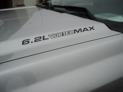 6.2L Vortec Max Hood Decal Set for Chevy Tahoe Silverado GMC Hummer