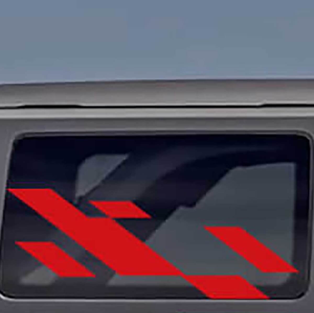Rear Side Window Vinyl Decal Sticker Graphics Kit suitable for Ford Bronco
