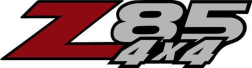 Z85 4x4 Side Vinyl Decal Set for GMC Sierra Yukon Canyon