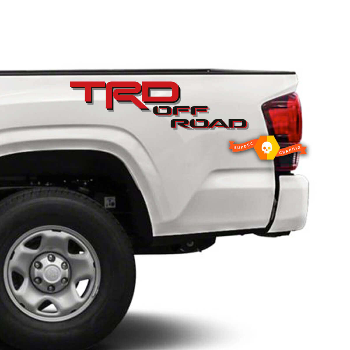 TRD Off Road Bedside Vinyl Decal Sticker for Toyota Tacoma