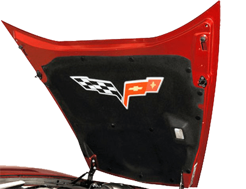 Corvette C6 Bonnet Logo Vinyl Decal Colour Sticker