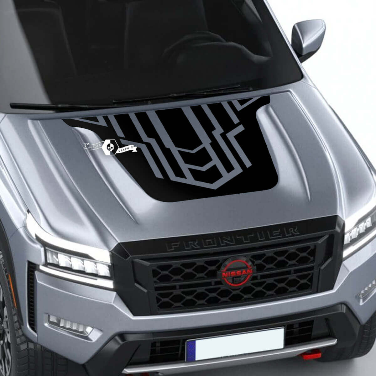 Nissan Frontier S SV Pro-4x Hood Vinyl Decal Logo Graphic Sticker
