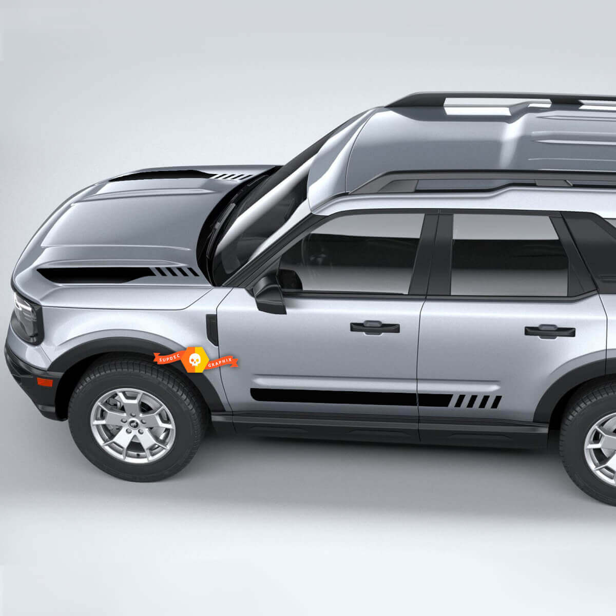 Kit de capó y franjas laterales 2 para Musclecar horse Sport Edición Primera