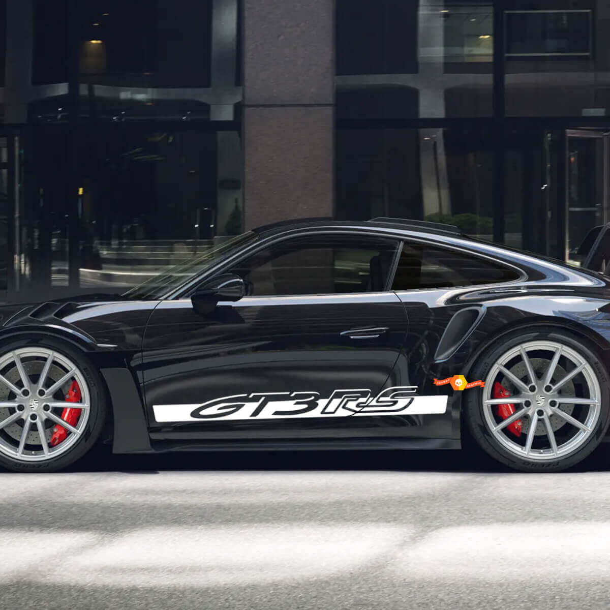 Porsche 911 991 992 GT3 RS GT3RS Side Stripes Kit Decal Sticker
