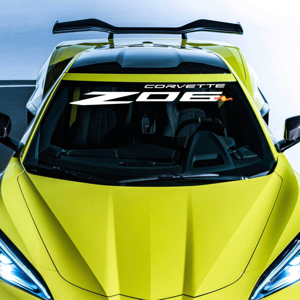 Corvette Z06 Windshield Vinyl Decal for Chevrolet Corvette C8