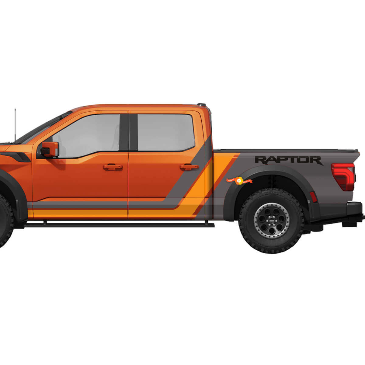 Side Graphics Stripes Vinyl Decal Sticker 2 for Ford F150 Raptor