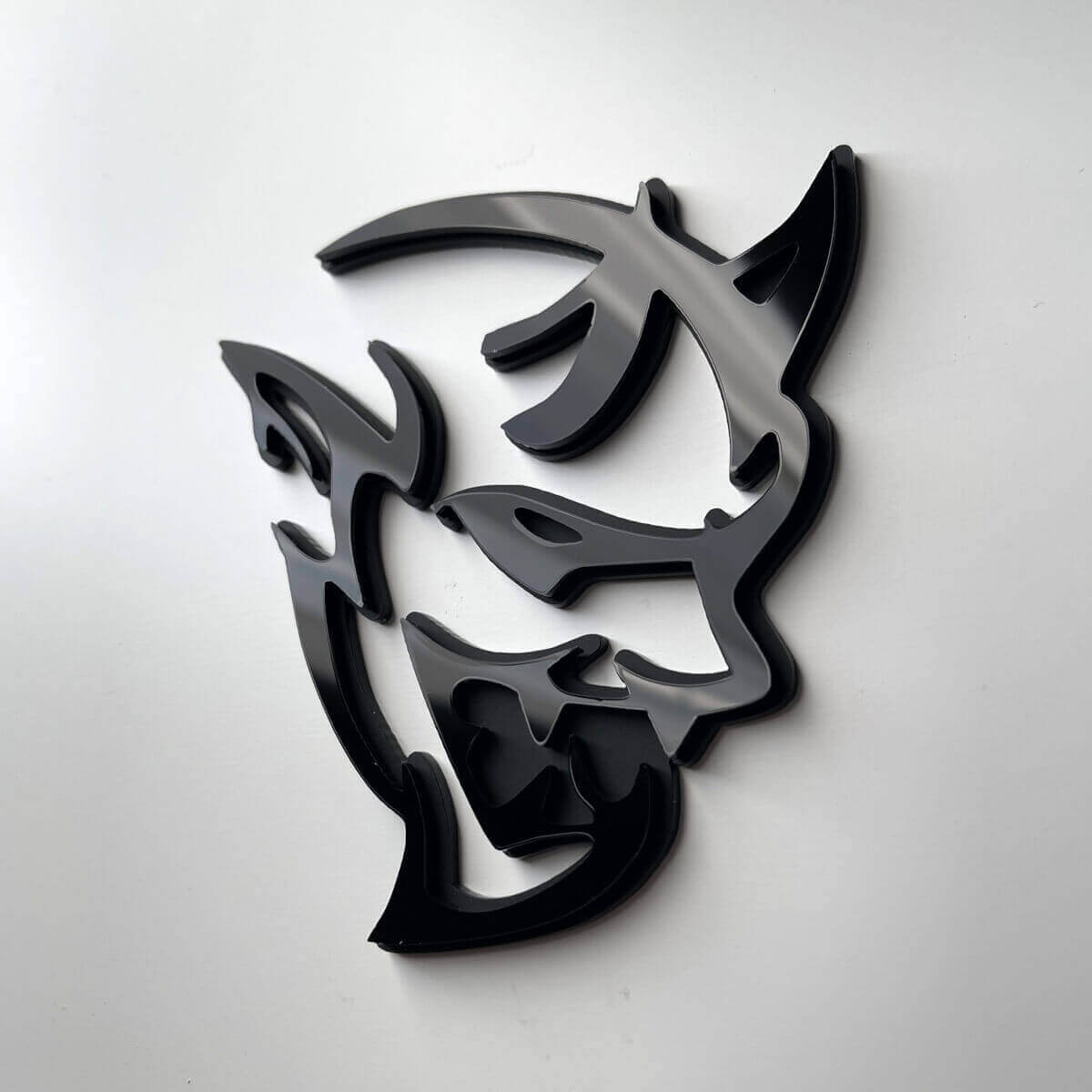 Custom 3D Badge Demon Dodge Charger Challenger logo Wing Badges Emblem 2