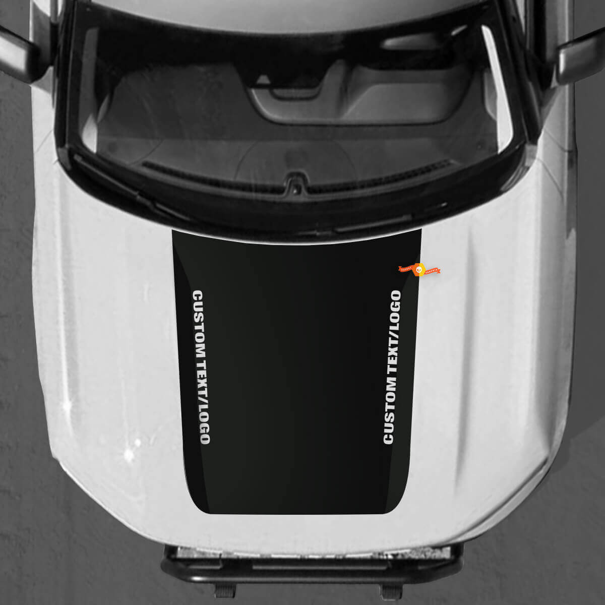 New Ford Bronco 2021 2022 Logo Hood Vinyl Decal Kit Sticker Graphic
