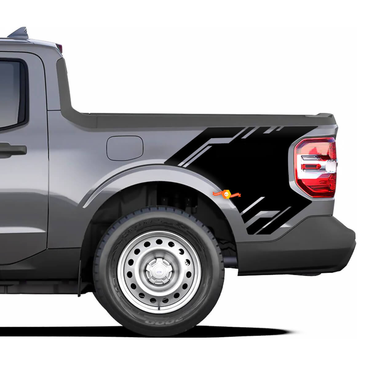 Side Bed Vinyl Decals Stickers 2 Graphic for Musclecar Maverick