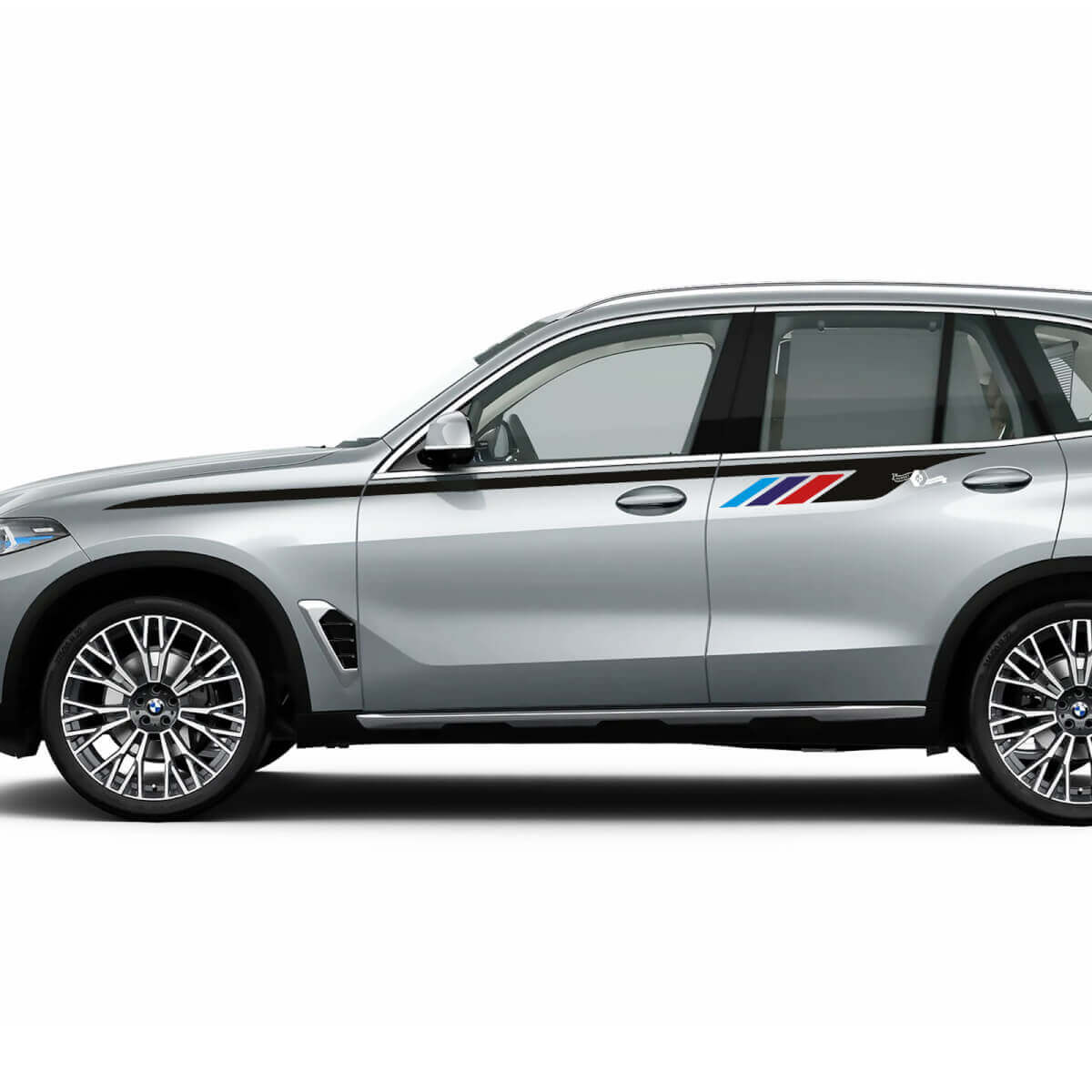 M Side Accent Decal Kit for BMW X5 G05 - SupDec Graphix Vinyl Stickers
