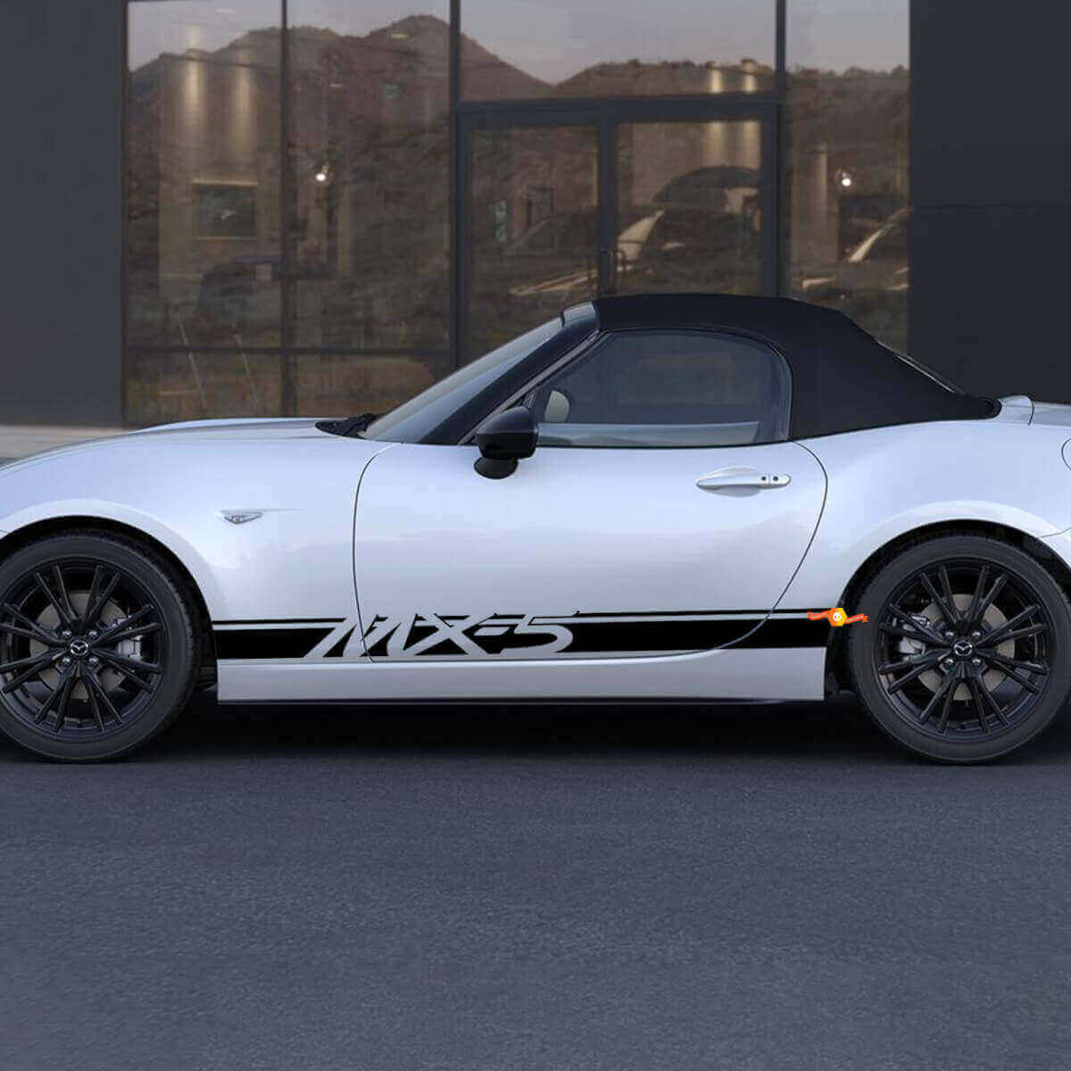 MX-5 Stripe Door Side Vinyl Decal Sticker For Mazda MX-5 Miata