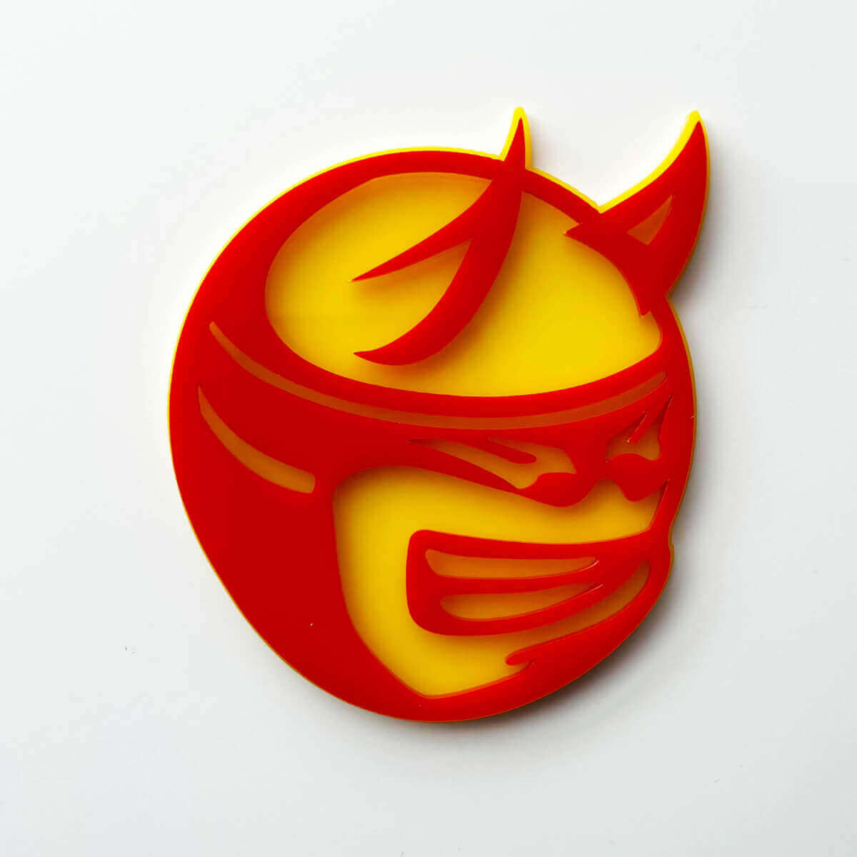 Custom 3D Badge Drag Bee Demon Dodge Charger Challenger logo Fender Badges Emblem 2