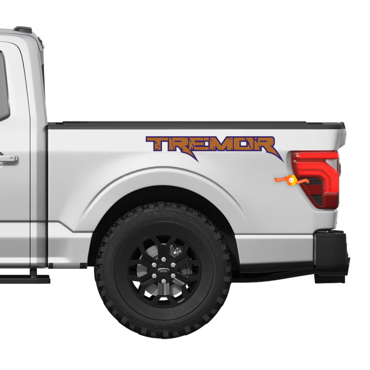 Ford F-150 Tremor Decal Sticker - Raptor Style with Outline Vinyl Graphics
