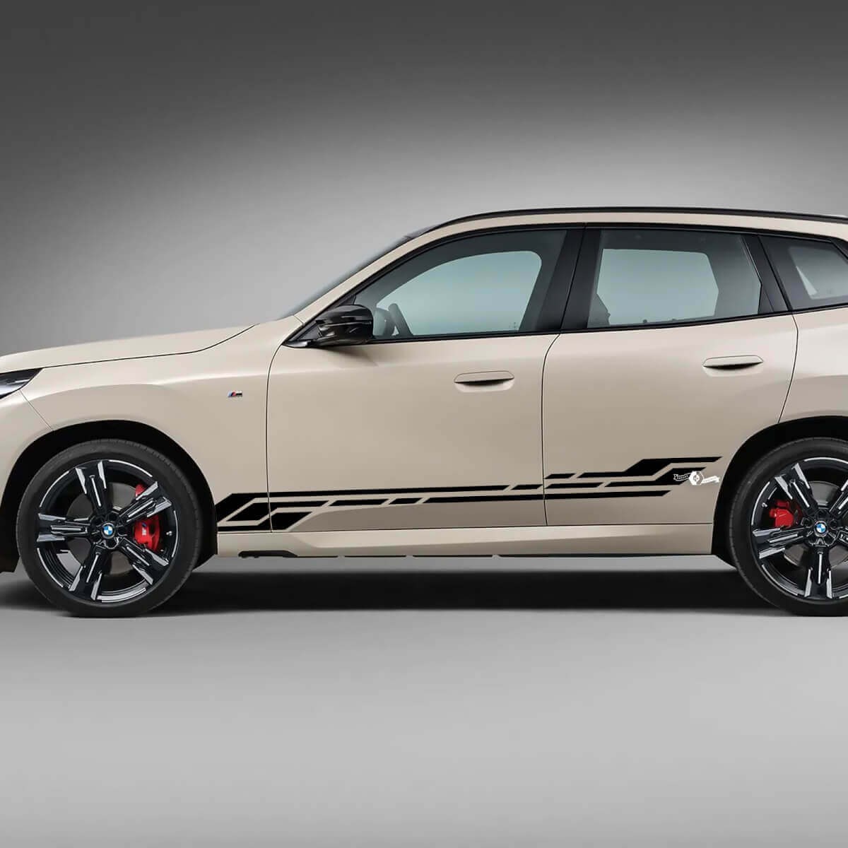 Side Door Stripes Decal Kit - Custom Vinyl Graphics 2 for BMW X3 G45 G01 or F25