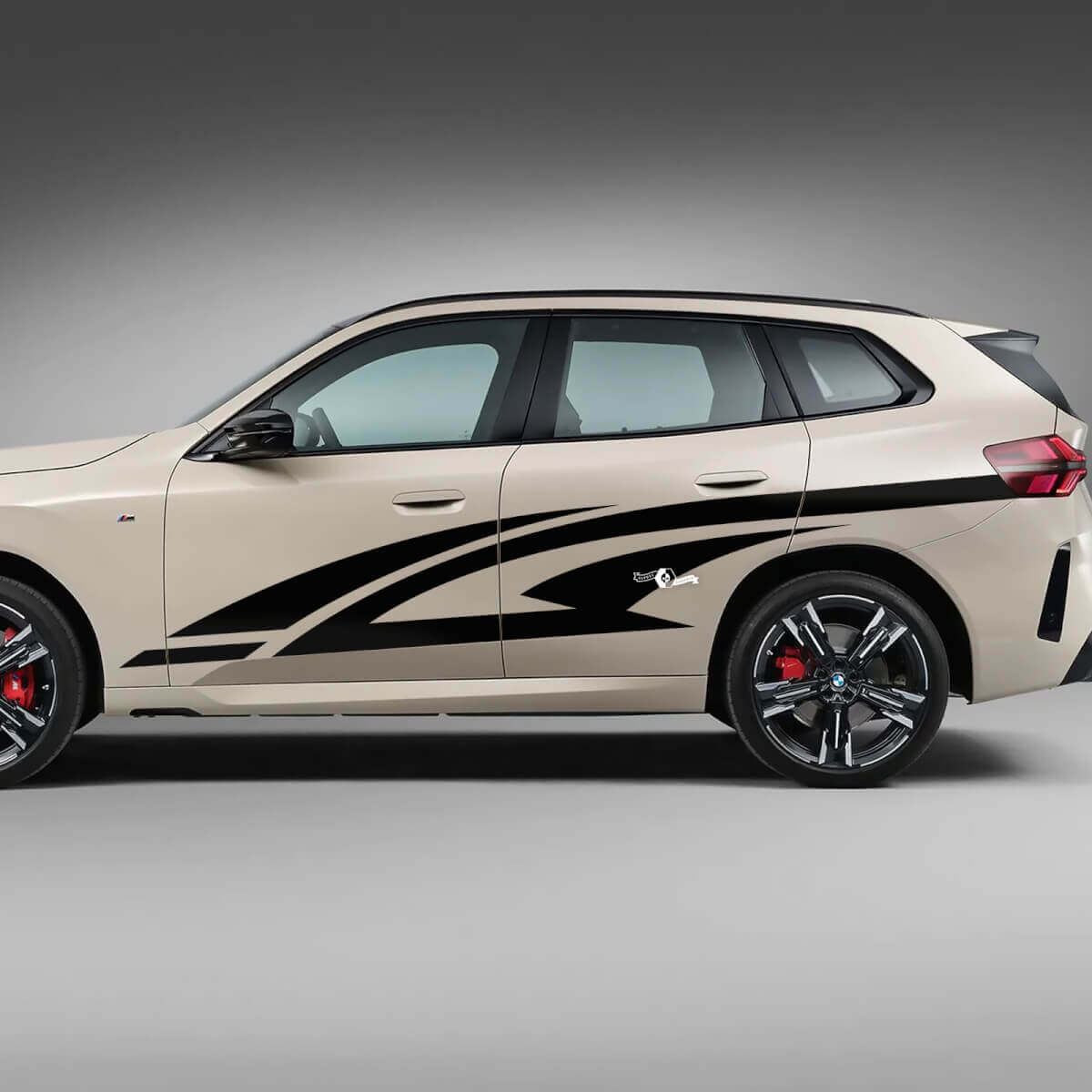 BMW X3 2024 Side Door Tribal Decal Kit - Custom Vinyl Graphics for G01 & F25 2

