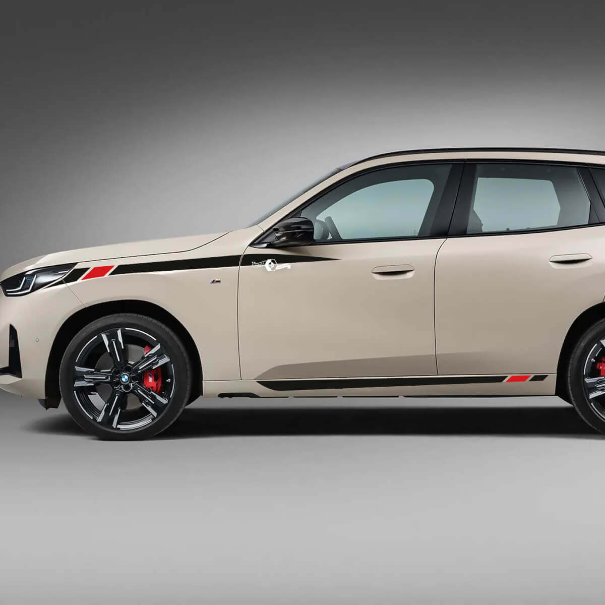 BMW X3 2024 Side Door Stripes Decal Kit - Custom Vinyl Graphics for G01 & F25 4
