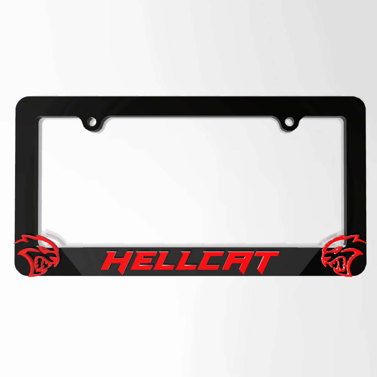 Hellcat Vehicle License Plate Covers Frames Vehicle Decor fit to Dodge Hellcat
