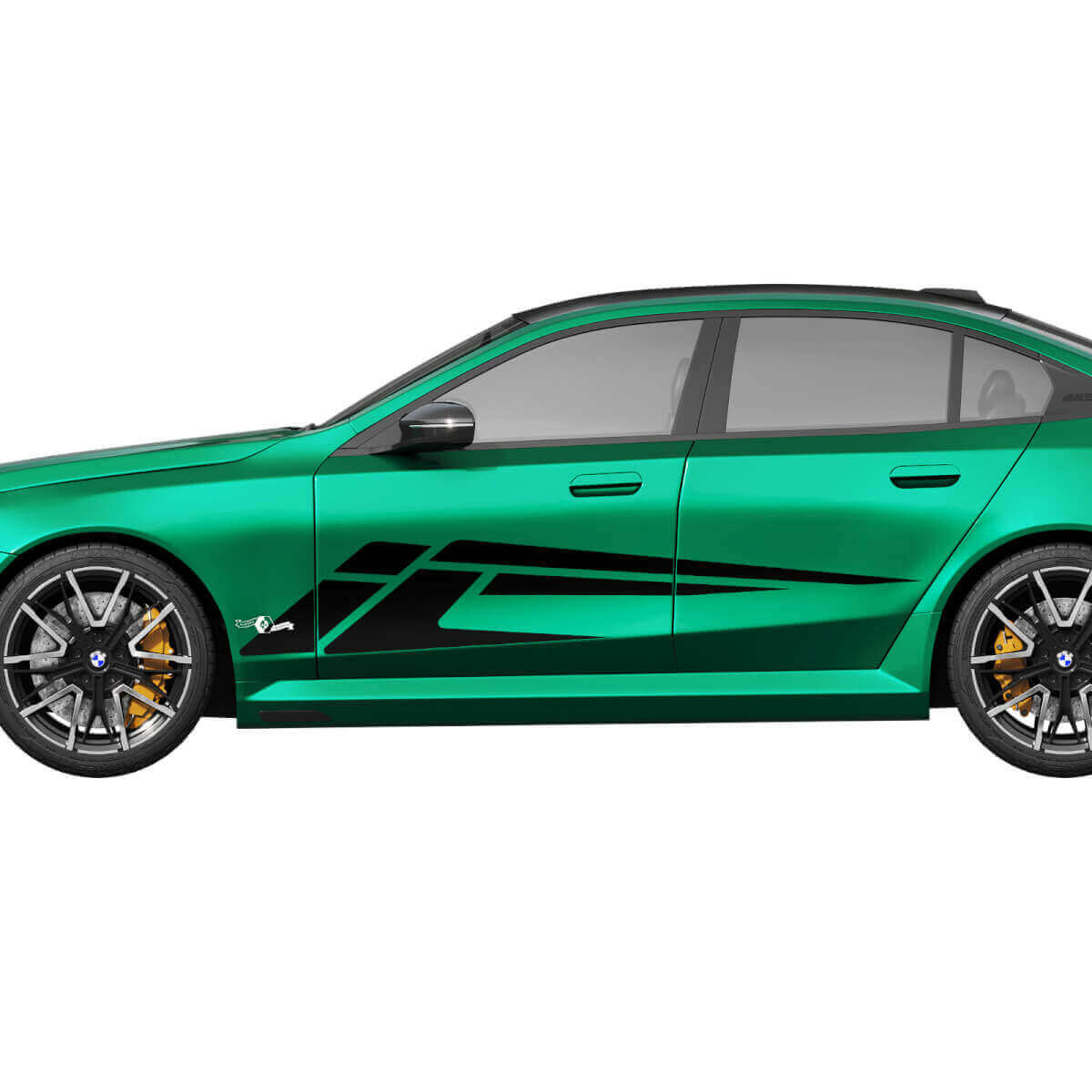 Abstract Side Stripes Racing Decal Kit for BMW 5 Series G60 M5 G90