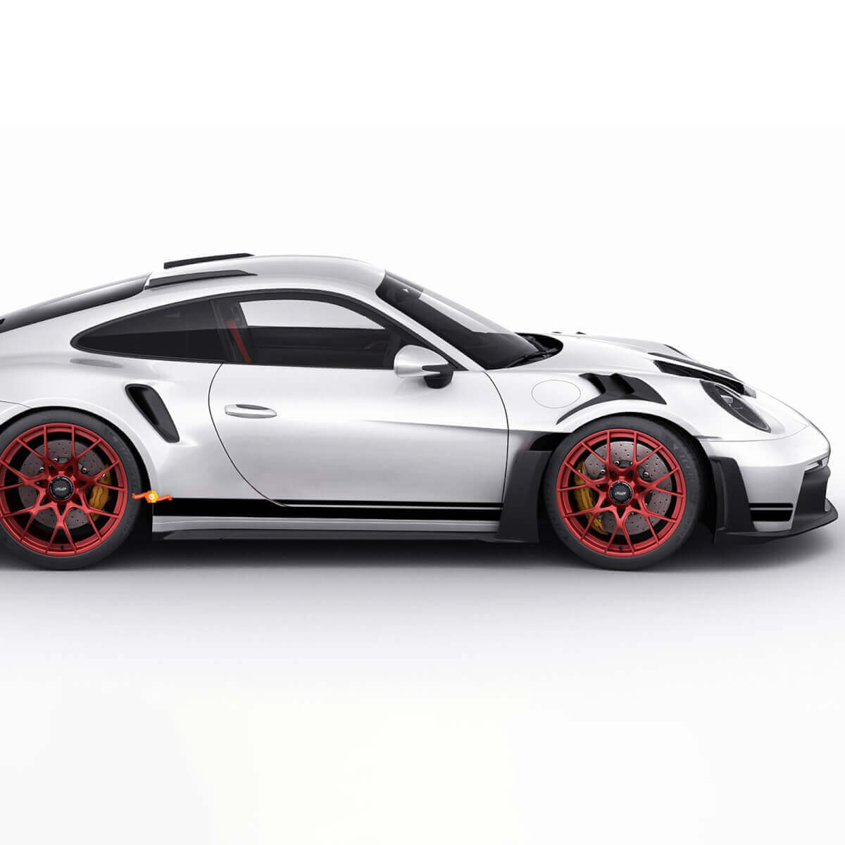 Porsche 911 GT2 RS Stripes Sides - Custom Vinyl Decal Graphics
