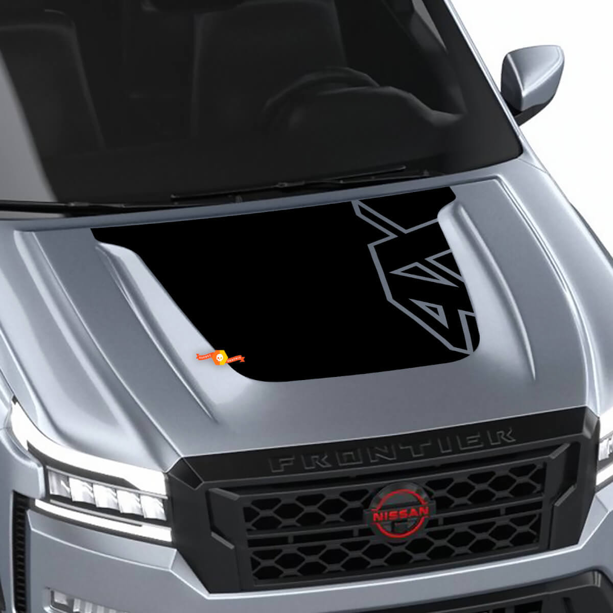 Nissan Frontier 4X Pro-4x Hood Decal Vinyl Off Road Blackout Graphic Decals Sticker
