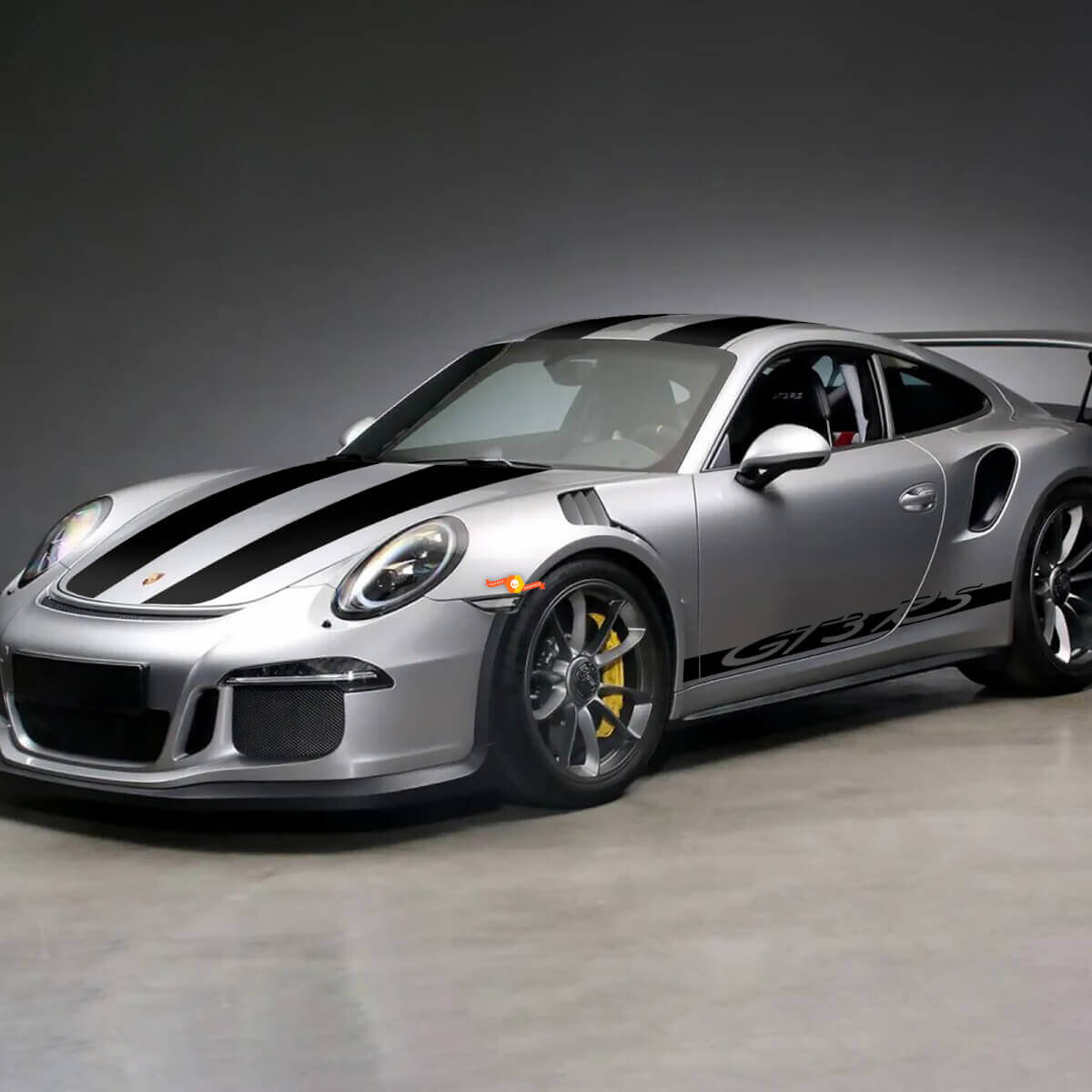 GT3 RS Style Full Body Stripes Vinyl Decal Kit For Porsche 911 GT3 RS