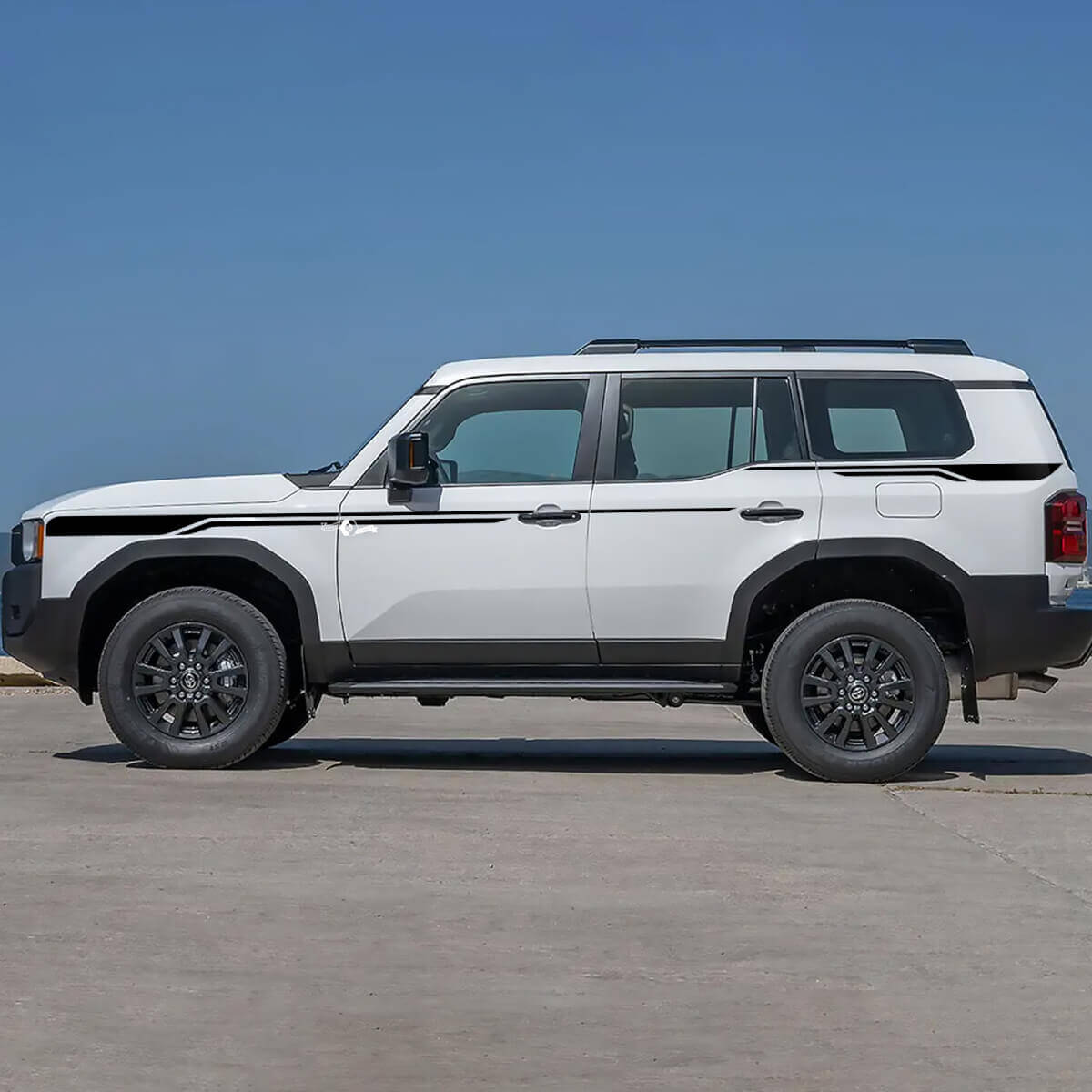 Toyota Land Cruiser Side Stripes Decals Vinyl Stickers Graphic
