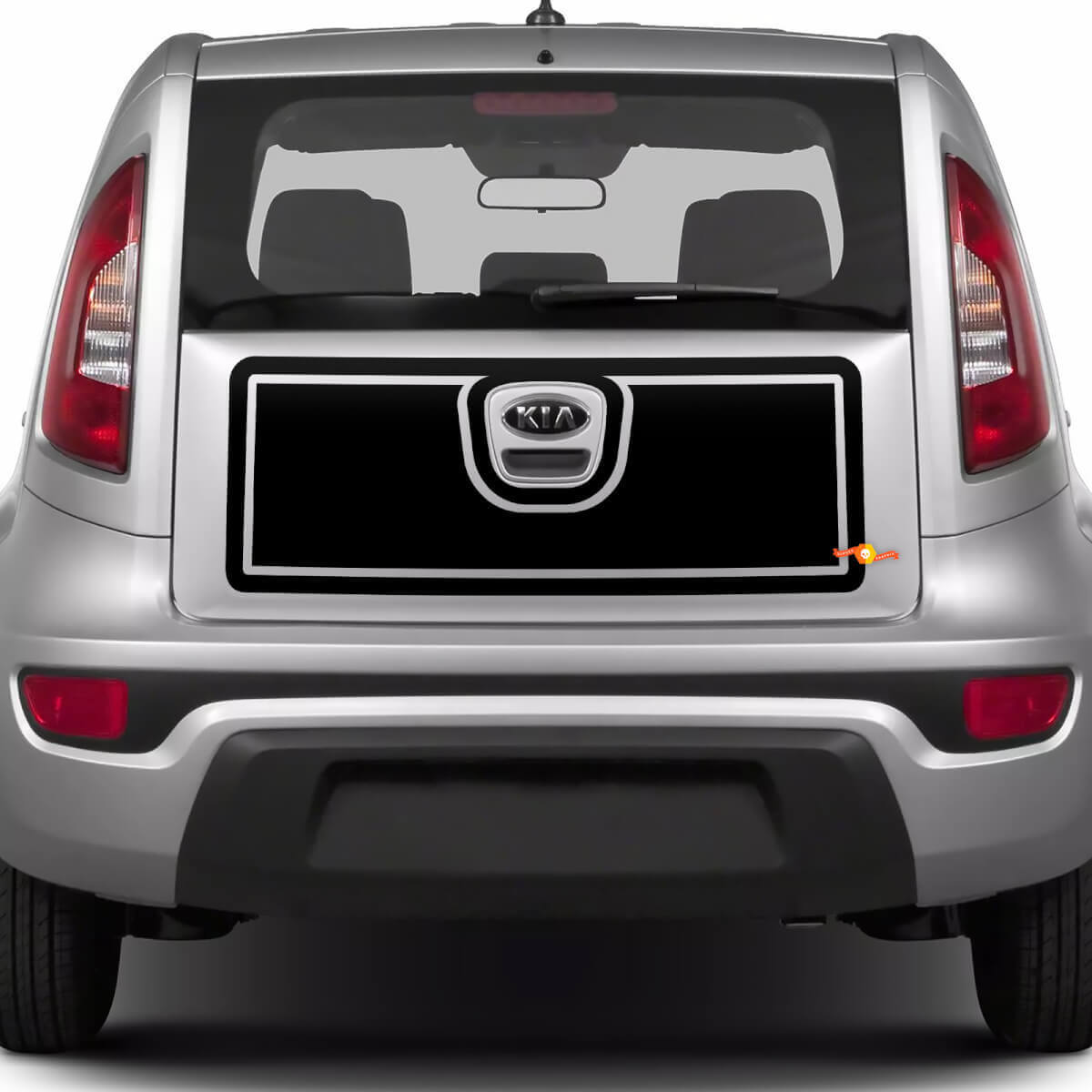 Rear Boot Vinyl Wrap Decal Sticker Graphic 2 for Kia Soul