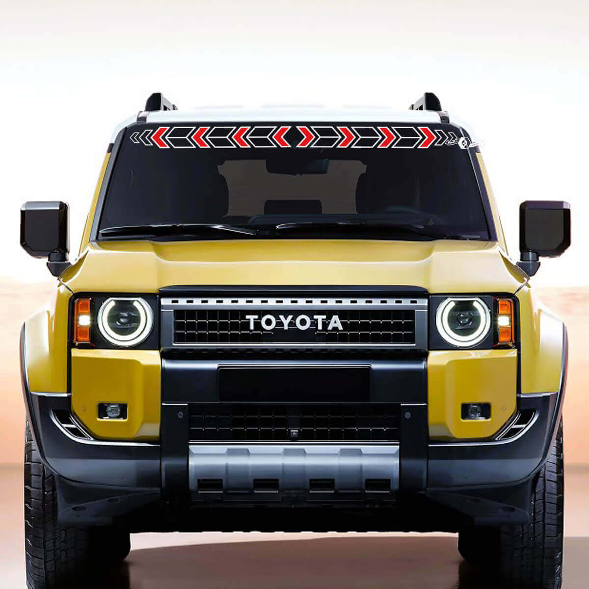 Arrows Windscreen Decal Vinyl Stickers Graphic For Toyota Land Cruiser