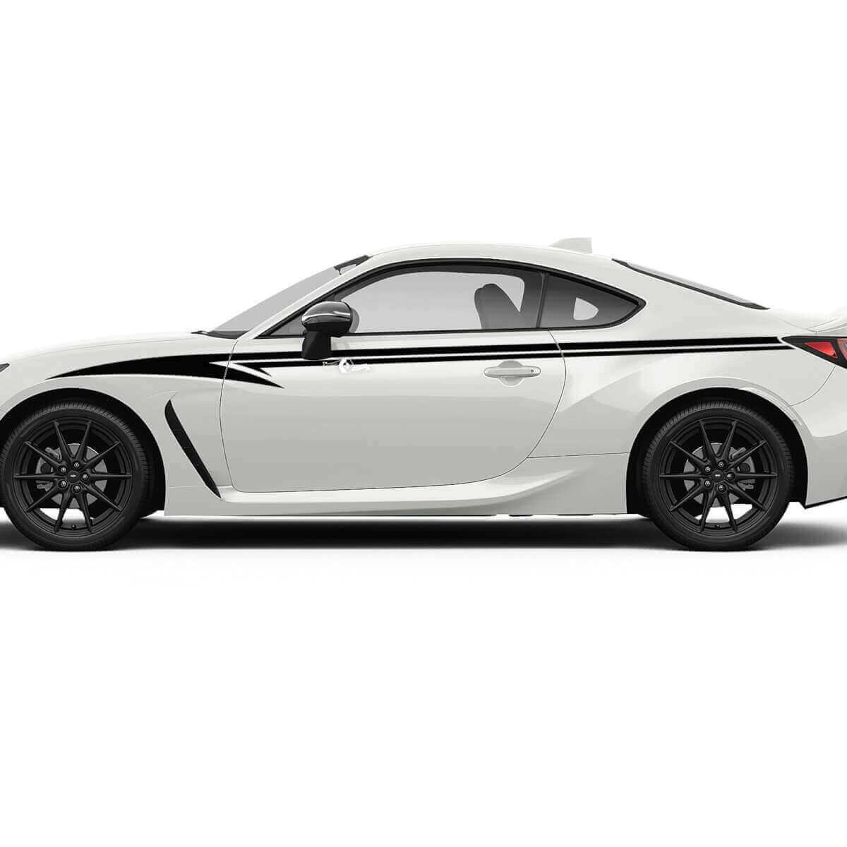 Doorzijde accenten race strepen graphics decals stickers 3 voor Toyota GR86