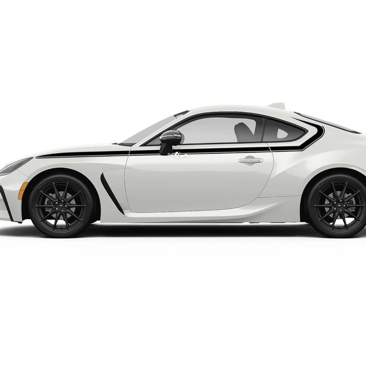 Toyota GR86 Doors Side Accents Racing Stripes Graphics Decals Stickers 2

