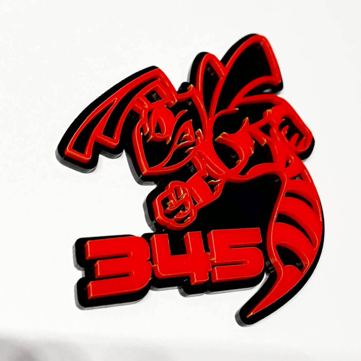 Hornet Bee 3D Badge - Custom Wing Mirror Badges Emblem 3 for Cars & Lorries