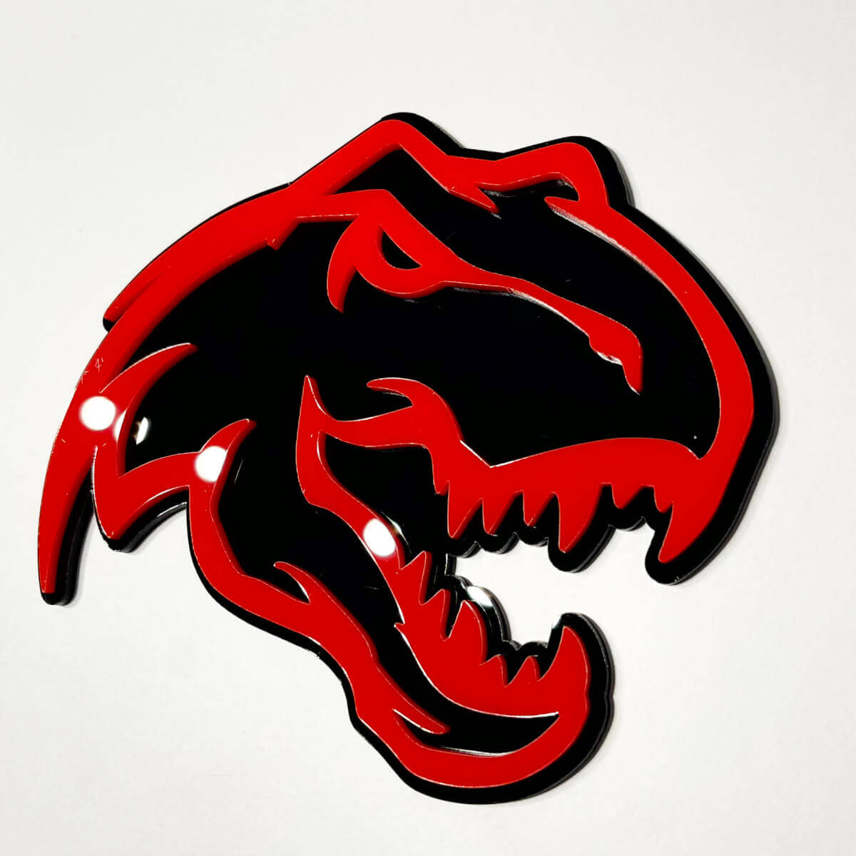 Dinosaur T-Rex TRX 3D Badge - Custom Fender Grille Tailgate Badges Emblem 2
