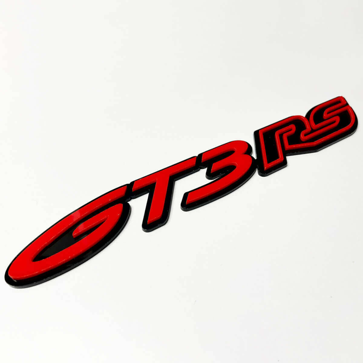 GT3 RS 3D Badge – Custom Fender Tailgate Front Grille Badges Emblem for Porsche GT3 RS