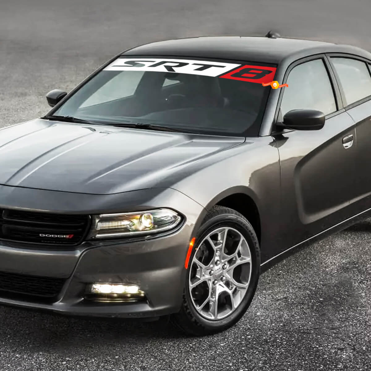 SRT 8 Hellcat Windshield Body Decal Sticker for Dodge Charger SRT8 Daytona
