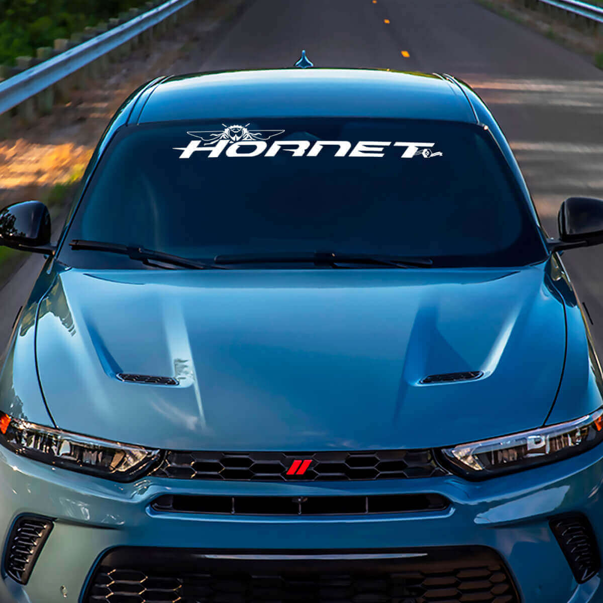 Brand Lettering Hornet Windscreen Vinyl Decal Sticker Graphics For Dodge Hornet