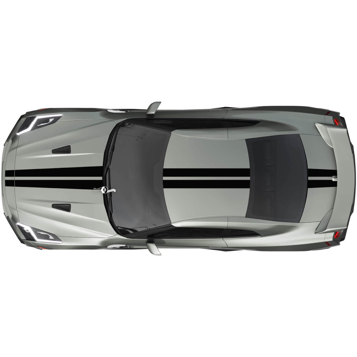 Full Body Dual Racing Stripes Decal Kit for Nissan GT-R
