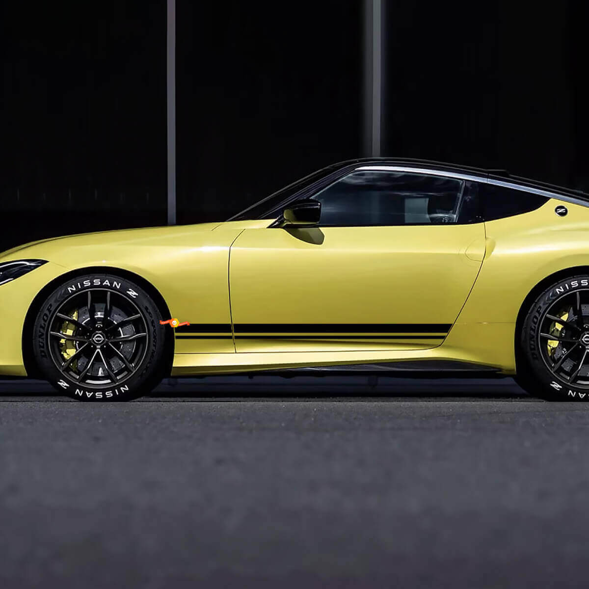 Kit d'autocollants bande latérale en vinyle pour Nissan Legend Z Édition